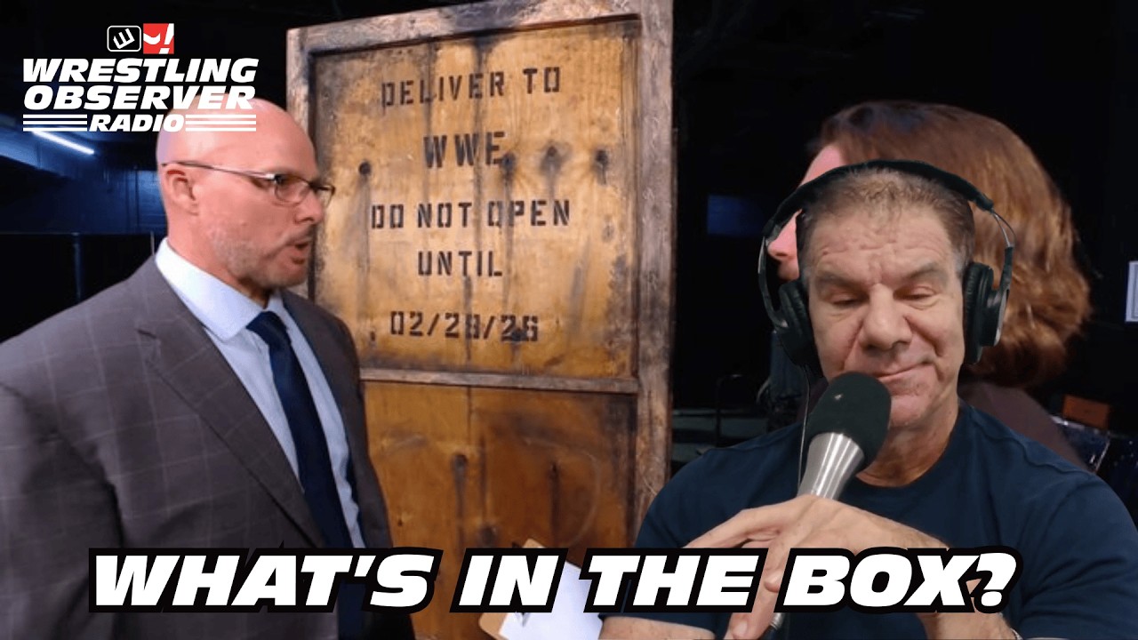 What is in the MYSTERY CRATE? | WWE Raw | Wrestling Observer Radio