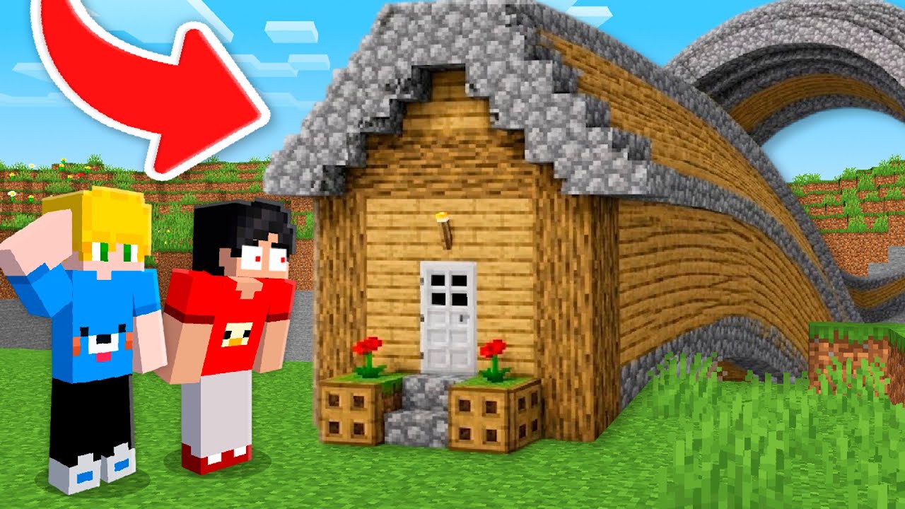 O Que tem na CASA mais LONGA do Minecraft?!