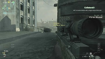 MW3 - Long Distance Quickscope (Collateral)
