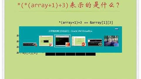 S1E24 指针和二维数组