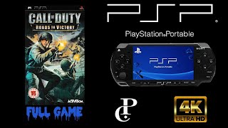 Call of Duty: Roads to Victory | PSP | 2007 | Longplay Gameplay Walkthrough Full Game