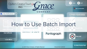 How to Use Batch Import