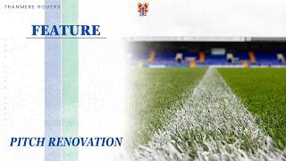 🌱 Another big day in the pitch renovation programme. #TRFC #SWA