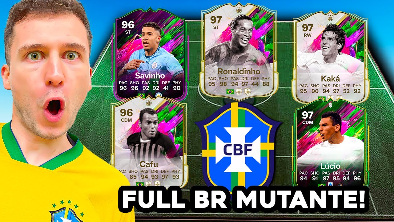 COMPREI UM TIME FULL BR MUTANTE E JOGUEI A WL 🔥 TIREI UMA CARTA DE 4 MILHÕES NA PREMIAÇÃO 🤑 EA FC 25