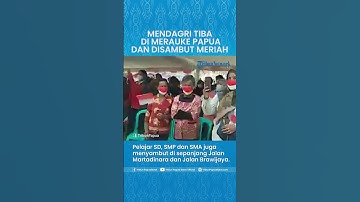 Mendagri Tito Karnavian Tiba di Merauke Papua, Disambut Tarian Suku Marind Yelmek