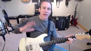 Tricks and Techniques:Sliding Pull off harmonics