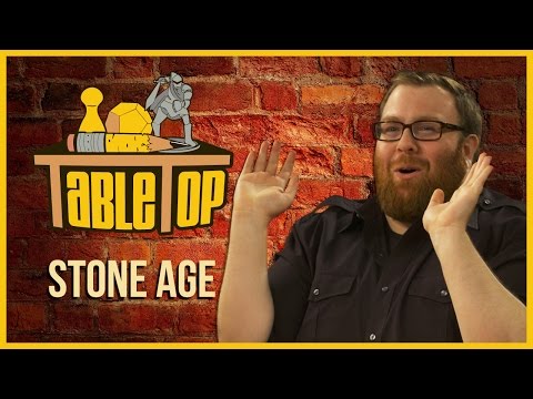 poster for Stone Age: Nika Harper, Jesse Cox, and Jordan Maron join Wil Wheaton on TableTop S03E05