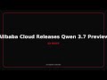Alibaba Cloud Releases Qwen 3.7 Preview to Set New Benchmarks #Shorts