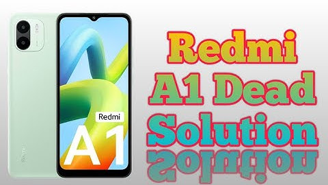 Redmi A1 Dead Solution || Mobile Repair