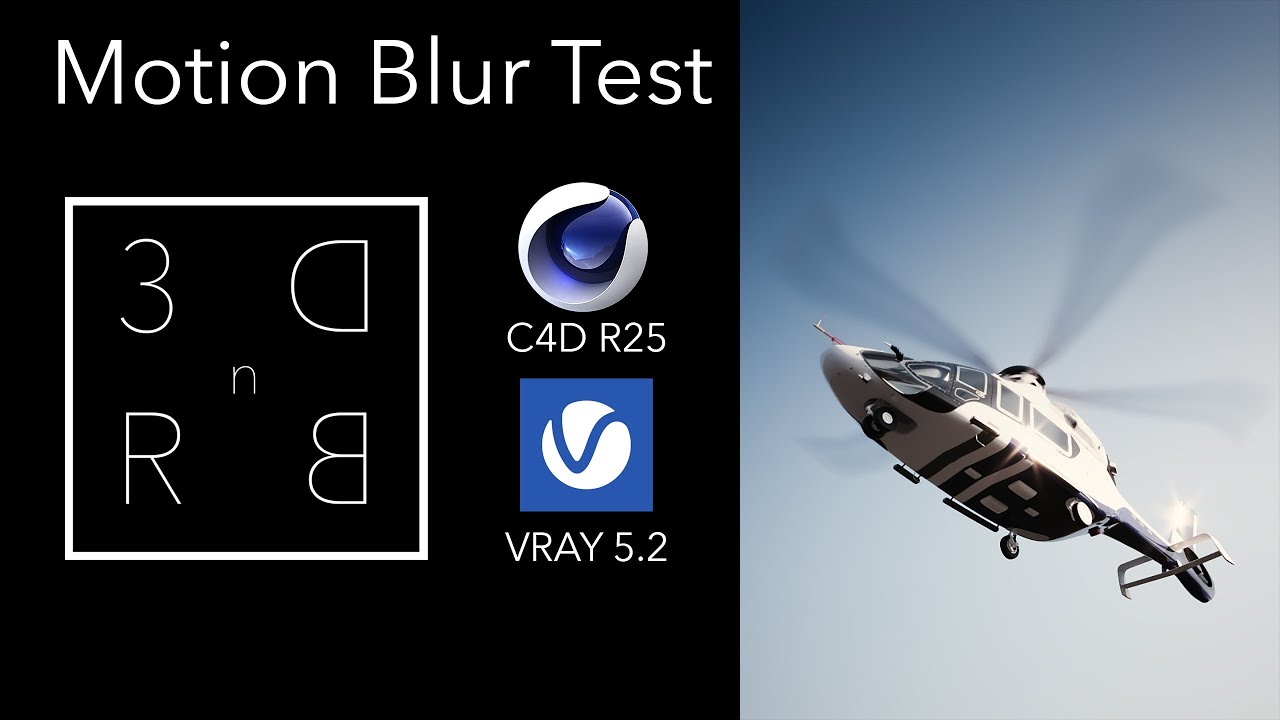 Motion Blur Test Vray 5.2 for Cinema4D YouTube