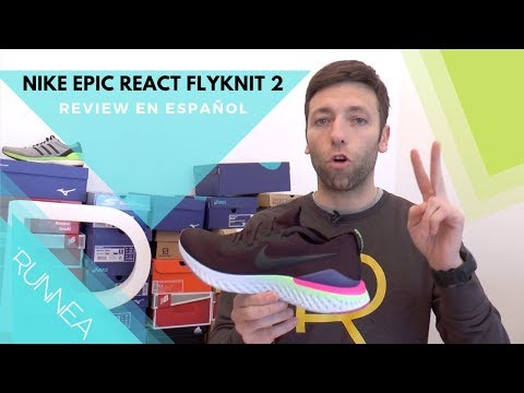 zapatillas de running de hombre epic react flyknit 2 nike