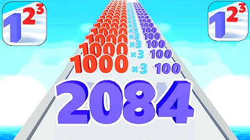 Top Satisfying Mobile Game Roof Rails, Number Run, Canvas Run, ios android gameplay walkthrough,,gsh