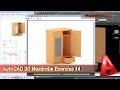 AutoCAD 3D Modeling | Wardrobe Tutorial | Exercise 14