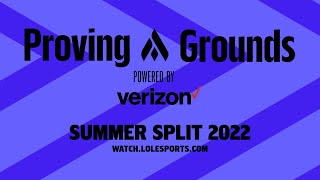 FLYA vs 100A | Week 3 Game 1 | 2022 LCS Proving Grounds Summer | FLY Academy vs 100 Academy