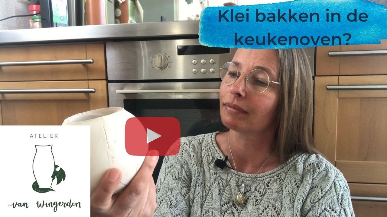 Klei bakken in de keukenoven - YouTube