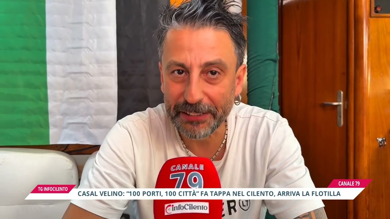 Casal Velino: "100 porti, 100 città" fa tappa nel cilento, arriva la Flotilla