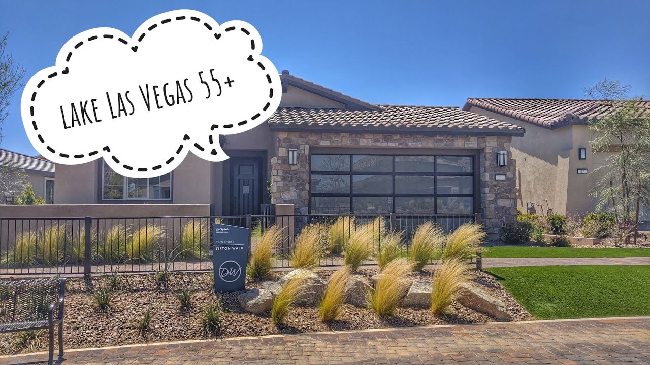 55+ Active Adult Community Lake Las Vegas Homes for Sale Del b