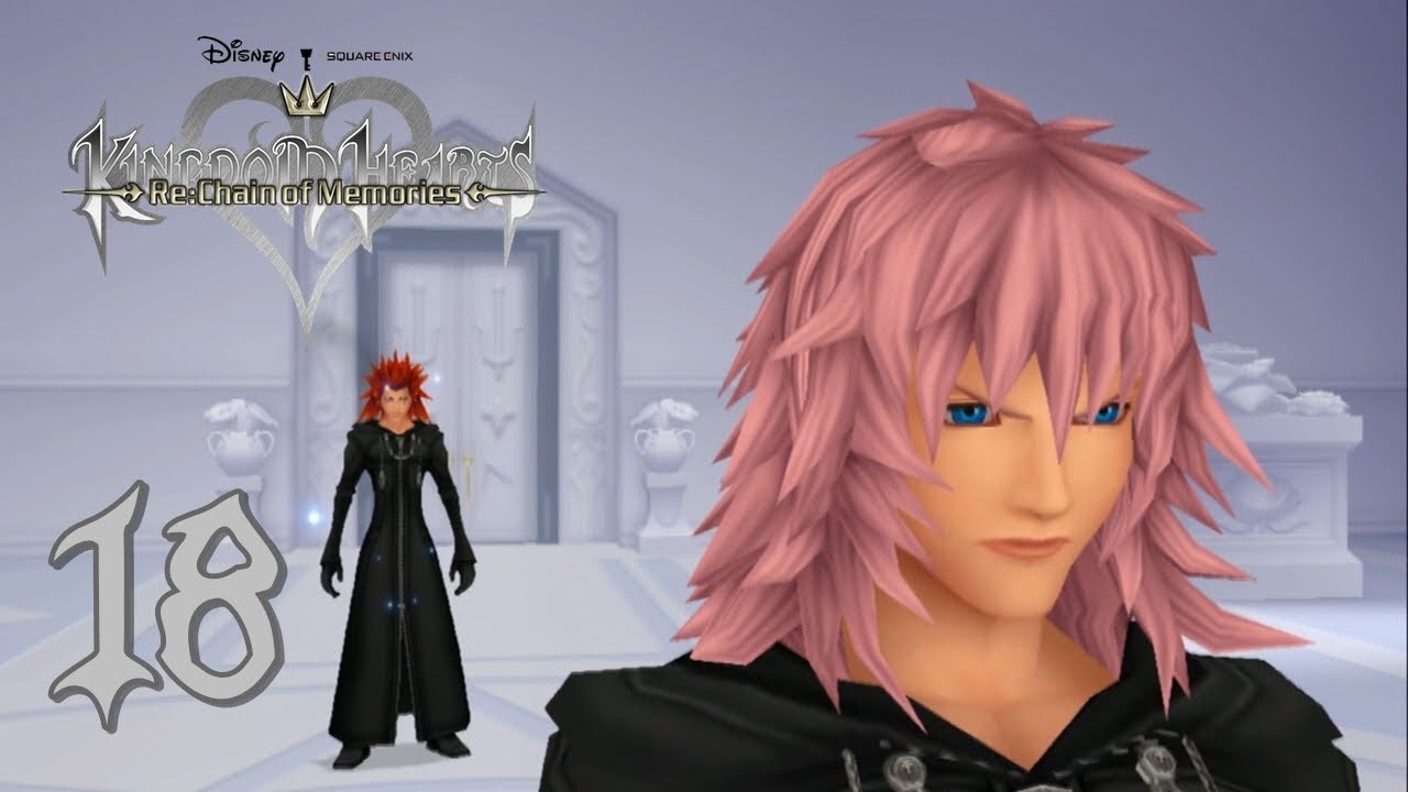 Kh Hd 1 5 Remix Kingdom Hearts Re Chain Of Memories Guia 100 18 Axel Y Marluxia Youtube