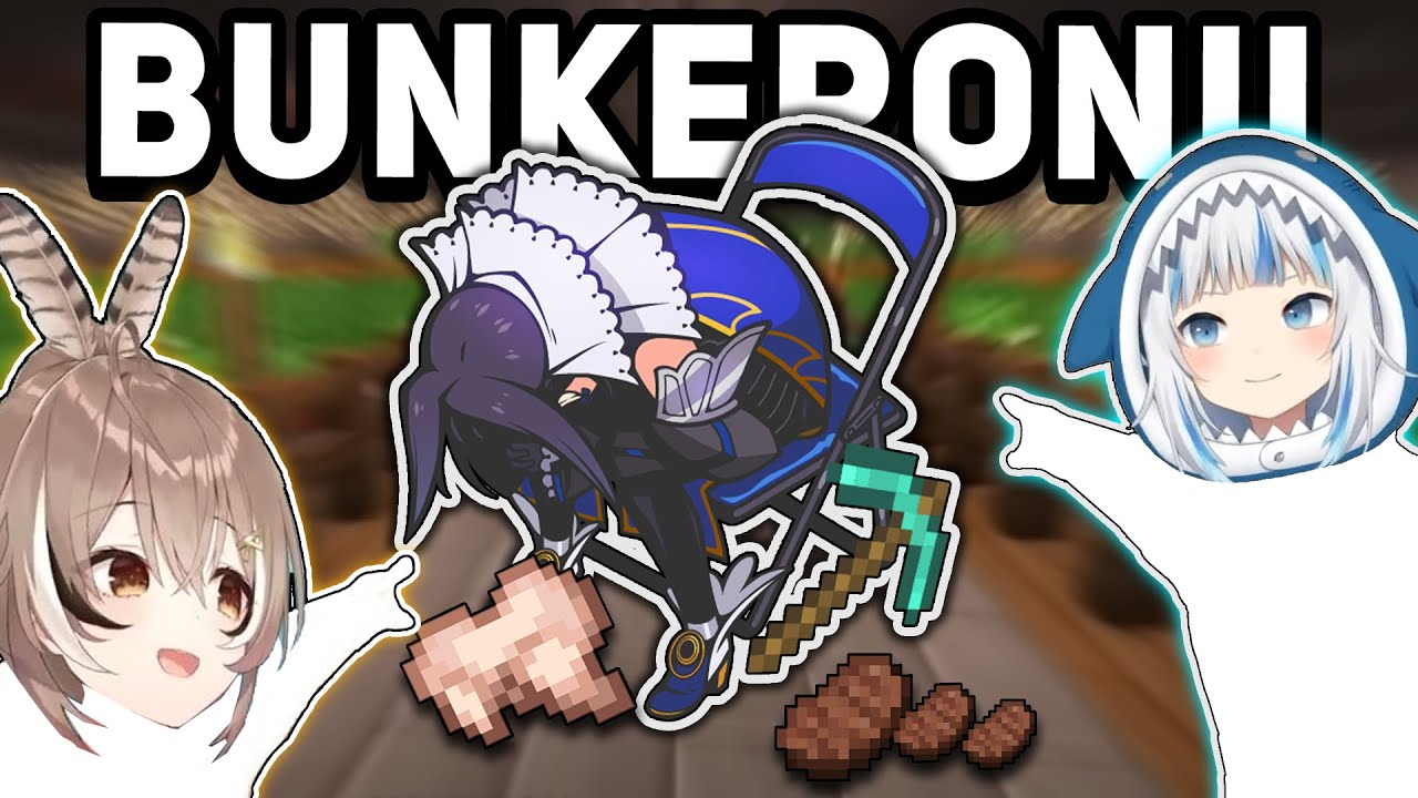 Кронии просто хотела потусоваться в своем Бункеронии, но...【 Гавр Гура | Хололив RU】