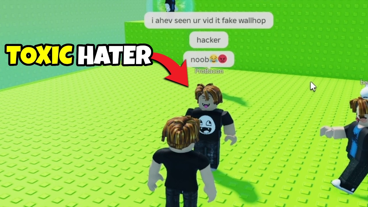I Raced my Biggest Toxic Hater on Roblox