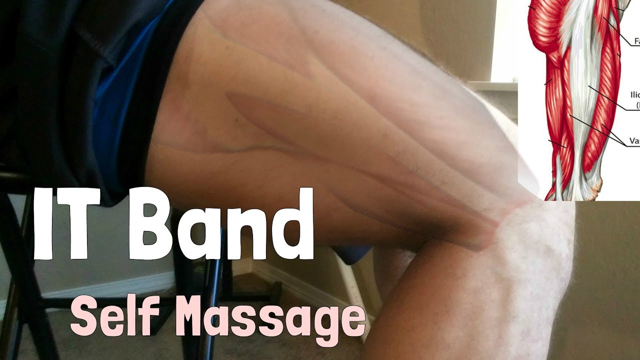 IT Band Release Self Massage (Leg/Knee Pain Relief) 