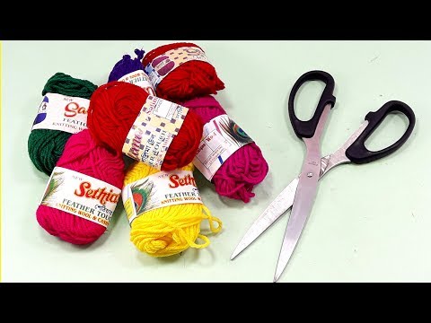 Genius Craft Idea with Woolen | DIY arts and crafts | DIY HOME DECO