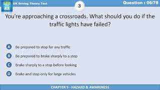 How to Handle Crossroads with Failed Traffic Lights | UK Driving Theory Test