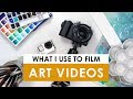 How I Film My ART Videos