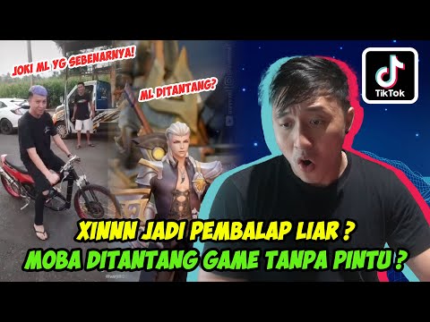 JD INI ALASAN XINN PENSIUN DARI RRQ? ML DI TANTANG GAME GA ADA PINTU? REACTION TIKTOK MOBILE LEG