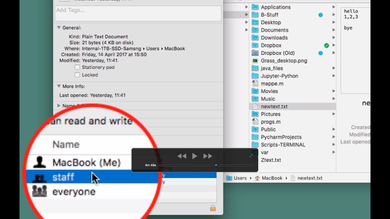 Mac Users and Permissions for Beginners - YouTube