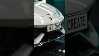 Building the Lamborghini Temerario From Scratch 🔥#shorts