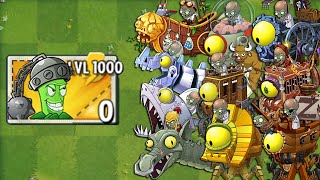 Plants Vs Zombies 2 Final Boss - Every Random Plant LEVEL 1000 Attack Pvz2 All Bosses Fight!