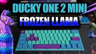 Ducky One 2 Mini Frozen Llama Edition Youtube