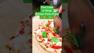 My First Pizza Cook In The Ninja Artisan Pizza Oven