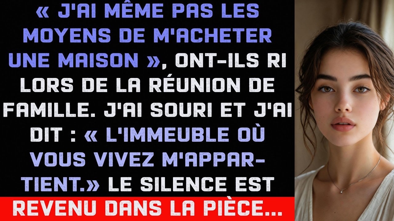 Ce soir-là, dans le salon de la résidence familiale, je n’étais pas la jeune femme discrète qu’ils croyaient connaître. Alors que mes cousins se vantaient de leurs achats clinquants, je me...