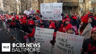 Largest nurses strike in New York history underway after contract expires