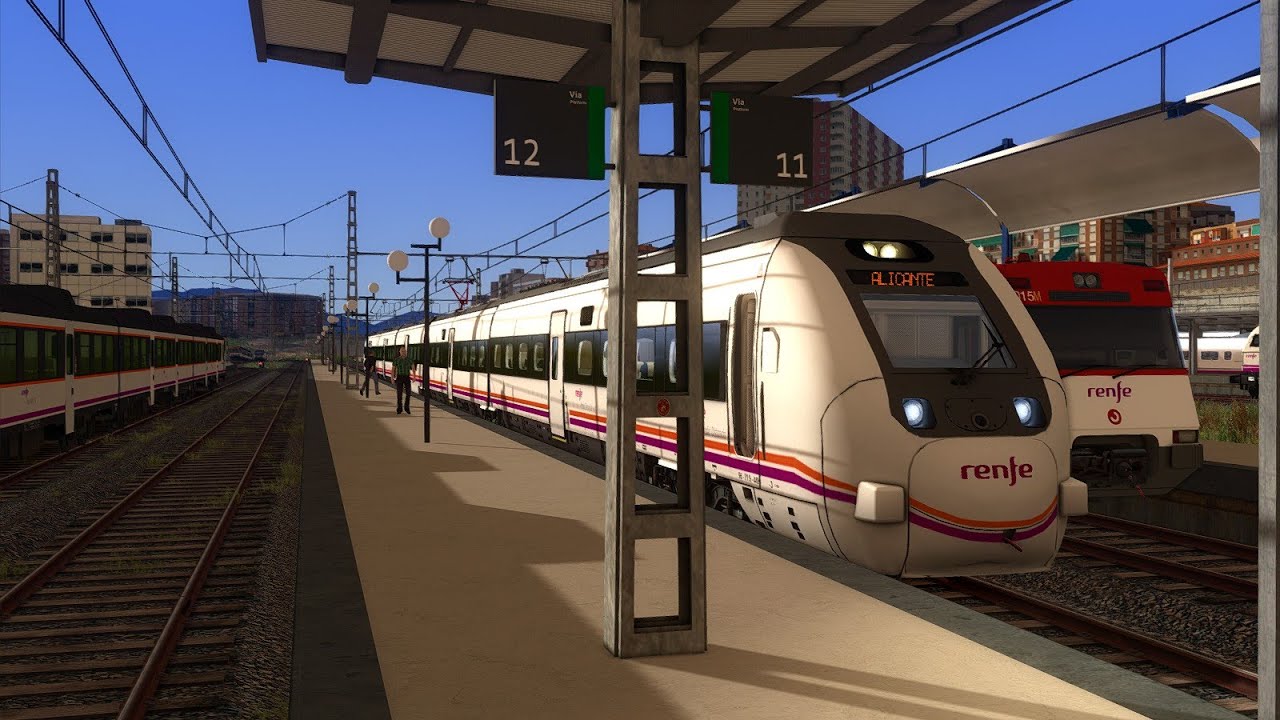 449 Destino Alicante a su paso por La Encina y Almansa | Train Simulator