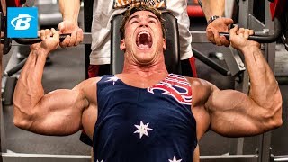 Calum Von Moger's Shoulder Workout for Mass | Building Von Moger