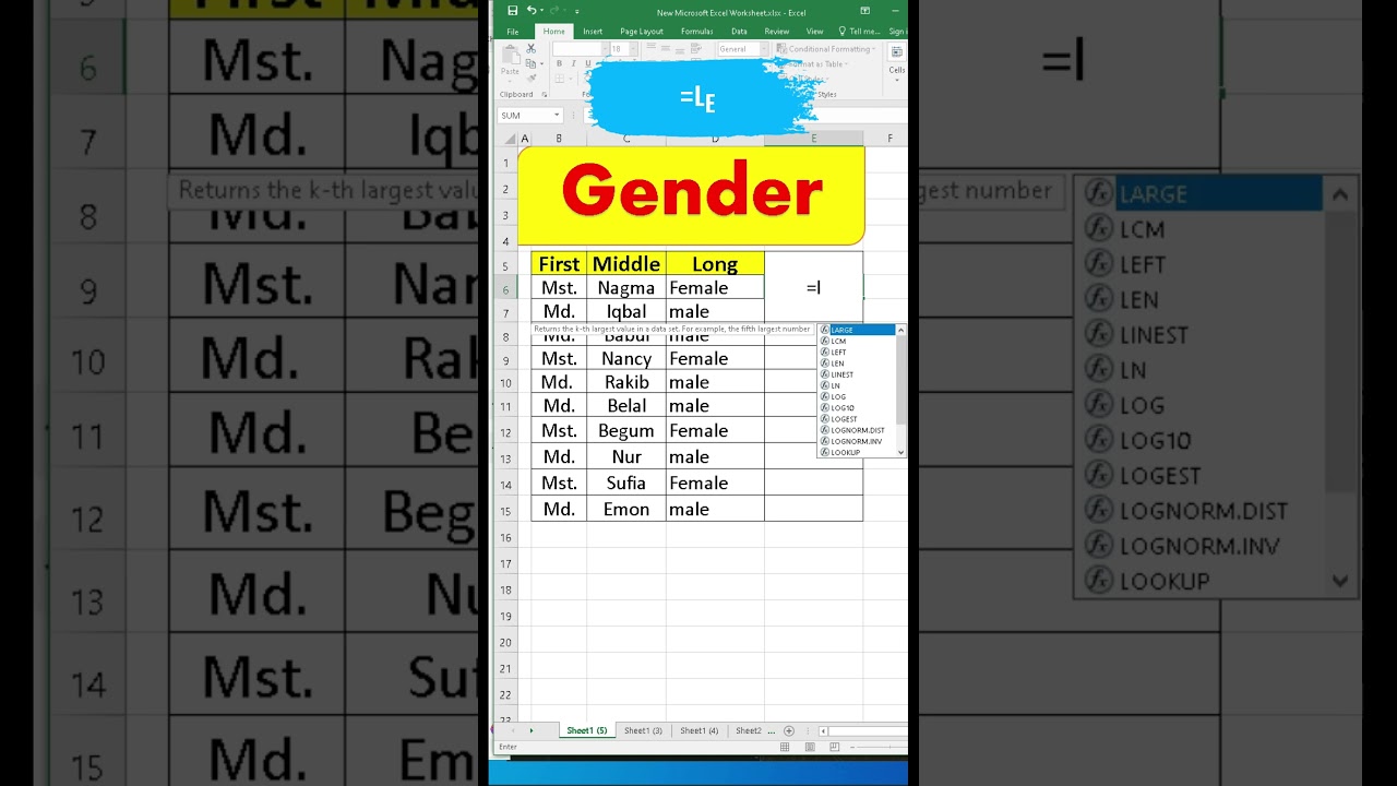 Excel Hidden Tips & Shortcuts 💡 Time Saving Pro Tricks #excel  #microsoftoffice#exceltips
