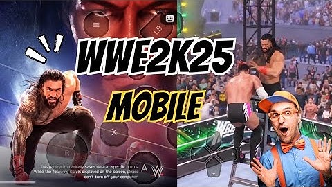 WWE 2K25 Mobile – Full Gameplay Walkthrough (Android/iOS) | Ultra Real Graphics!