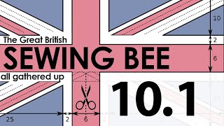 Top Stitching & Buttons | All Gathered Up Week 1 The Great British Sewing Bee 2024