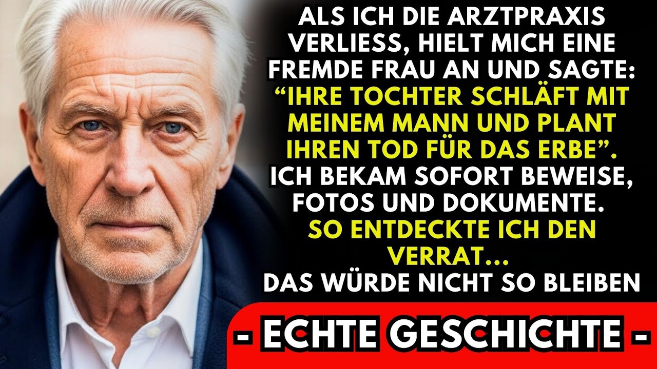 »Ihre Tochter plant, Sie umzubringen.« – Diese Worte einer Fremden ließen mich mitten auf der Straße erstarren. Ich bin Friedrich, 68, pensionierter Offizier. Mein Leben war ruhig und geordnet –...