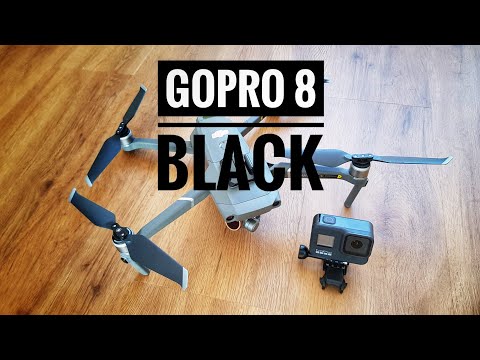 Gopro 8 BLACK - Drone RAW video sample   Mavic 2
