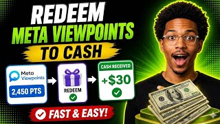 Meta Viewpoints: How To Convert Rewards To Cash || Make Money Online 2026 screenshot 4