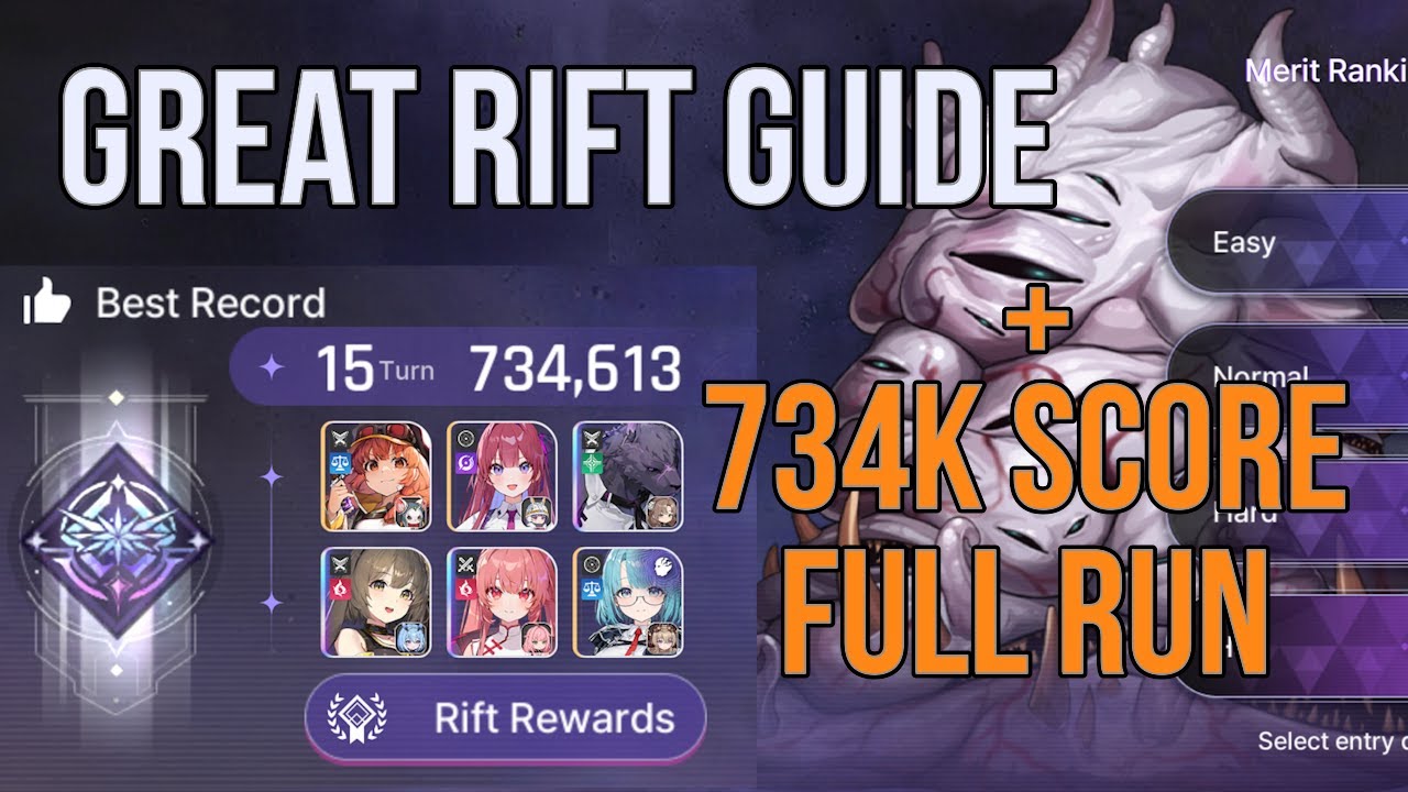 Great Rift Event Guide 734k Score Full Run (Mei Lin