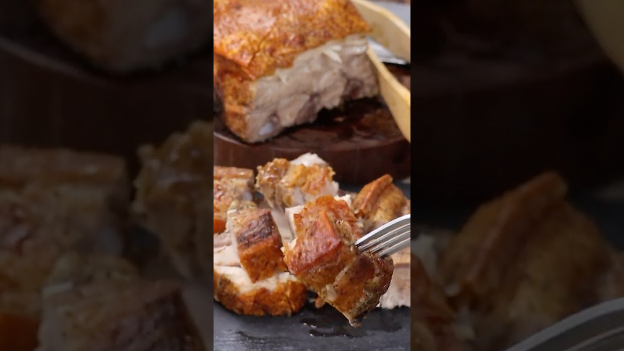 Crunchy, Juicy Lechon sa Hurno 