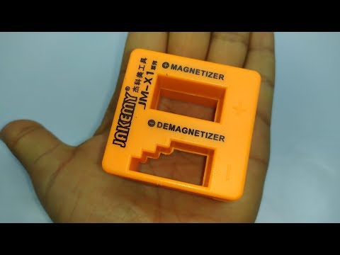 ممغنط / مزيل التمغنط لمفكات البراغي و الادوات المعدنية - Magnetizer / Demagnetizer For Screwdriver