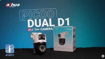 Intersys i3 Dahua Picoo Dual D1 WizColor Camera