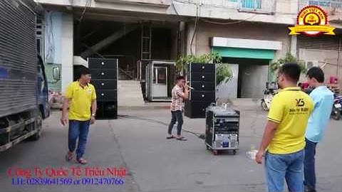 Hát Karaoke cực hay cùng dàn âm thanh sân khấu Ruby