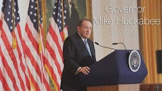 Governor Huckabee Talks 'God, Guns, Grits, and Gravy' at the Nixon Library
